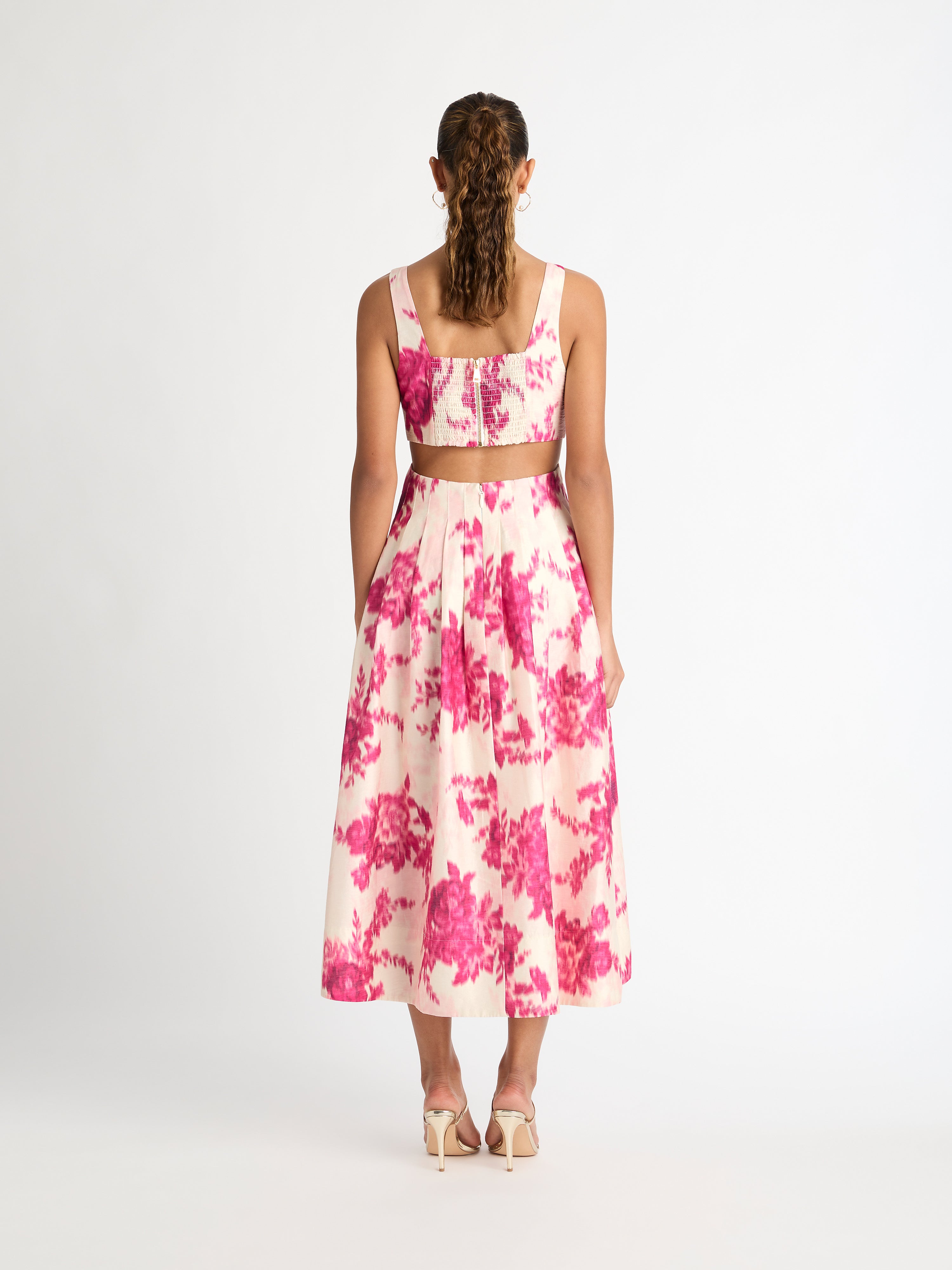 Sheike pink shop floral dress