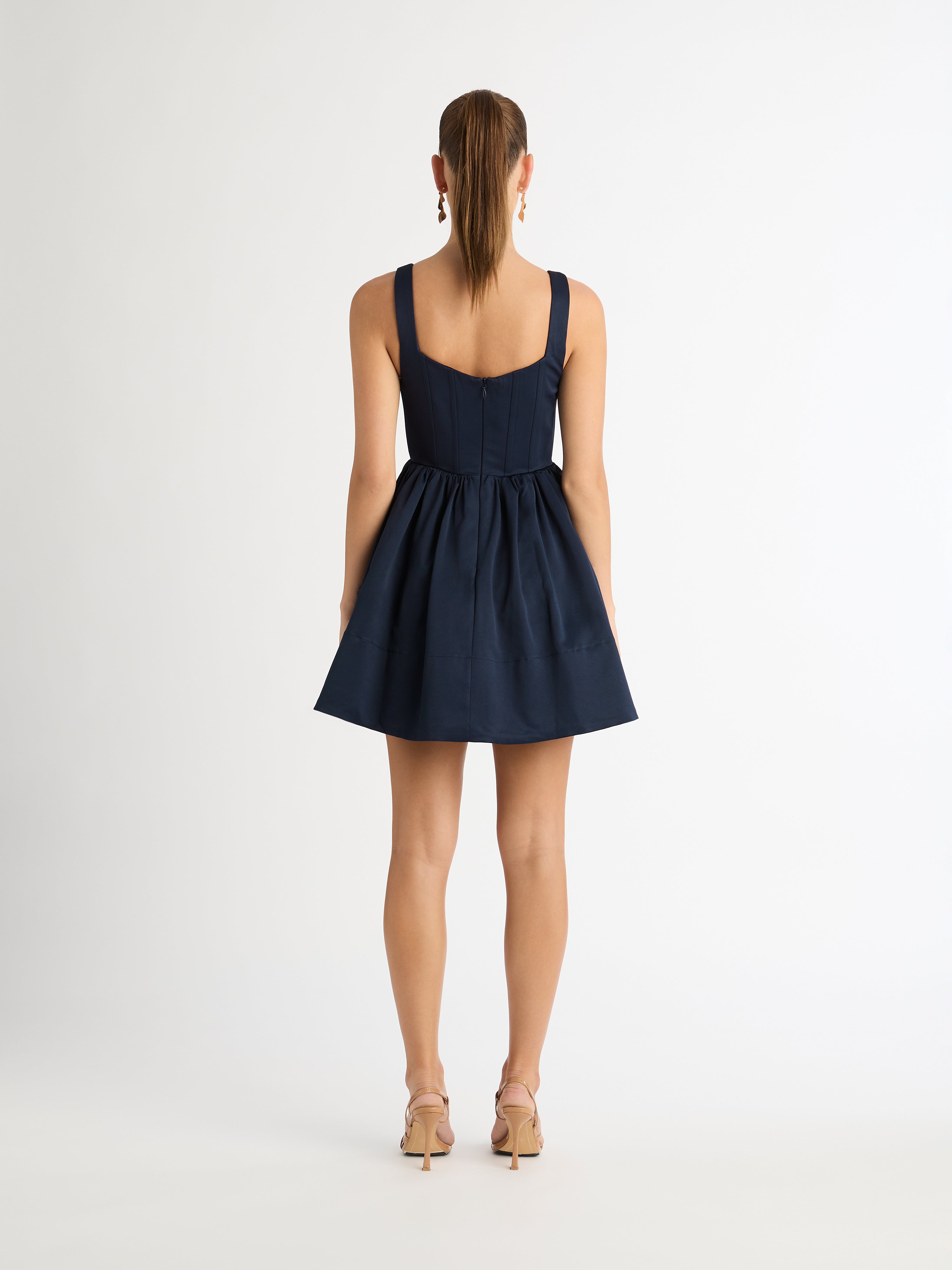 Maila Dress Blue Mini Dress SHEIKE