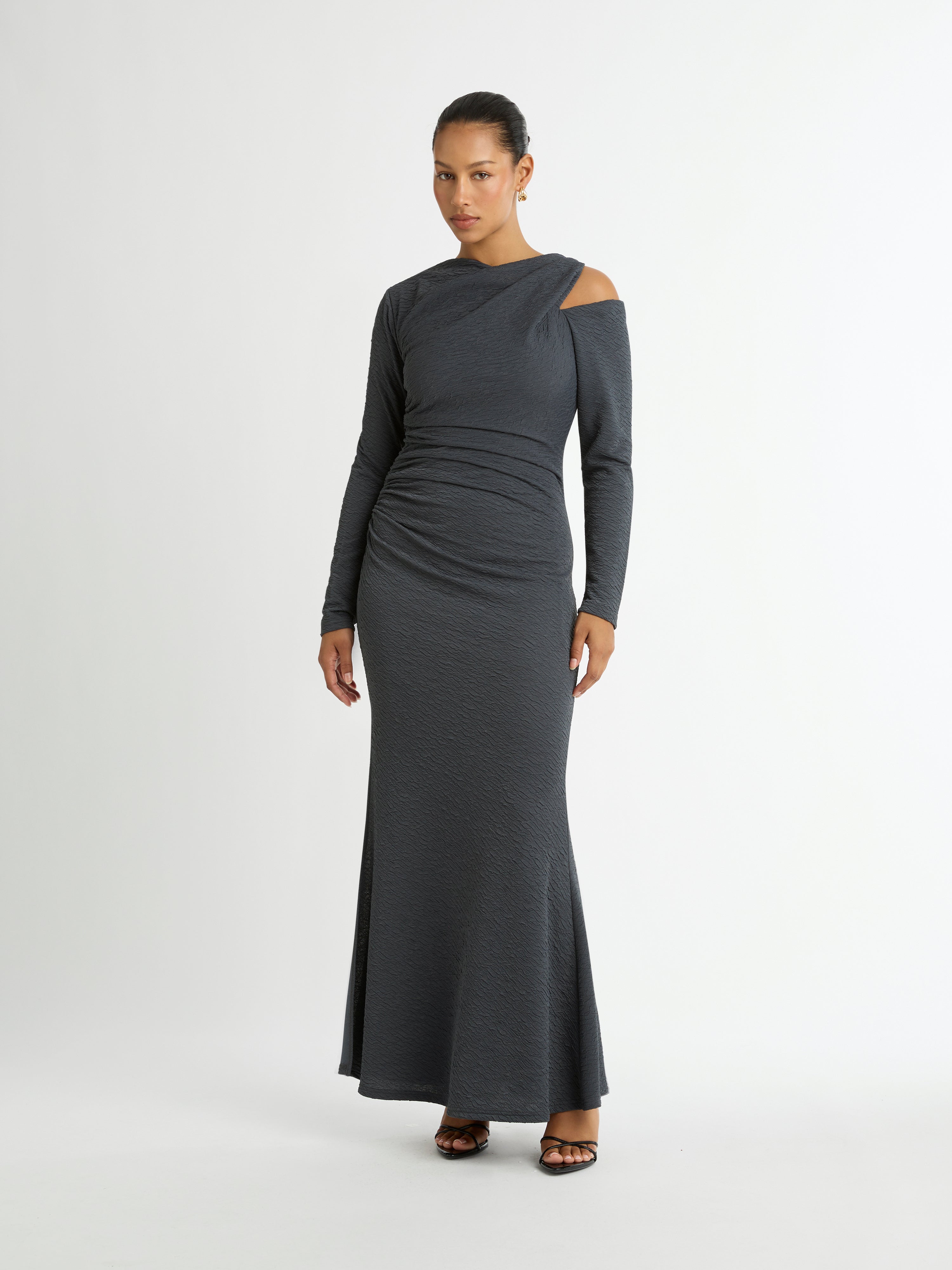 Park Lane Dress Anthracite Evening Dress SHEIKE