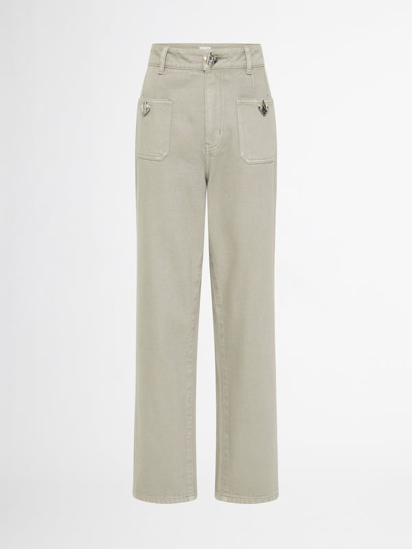 INDUSTRY DENIM PANT GREY GHOST IMAGE