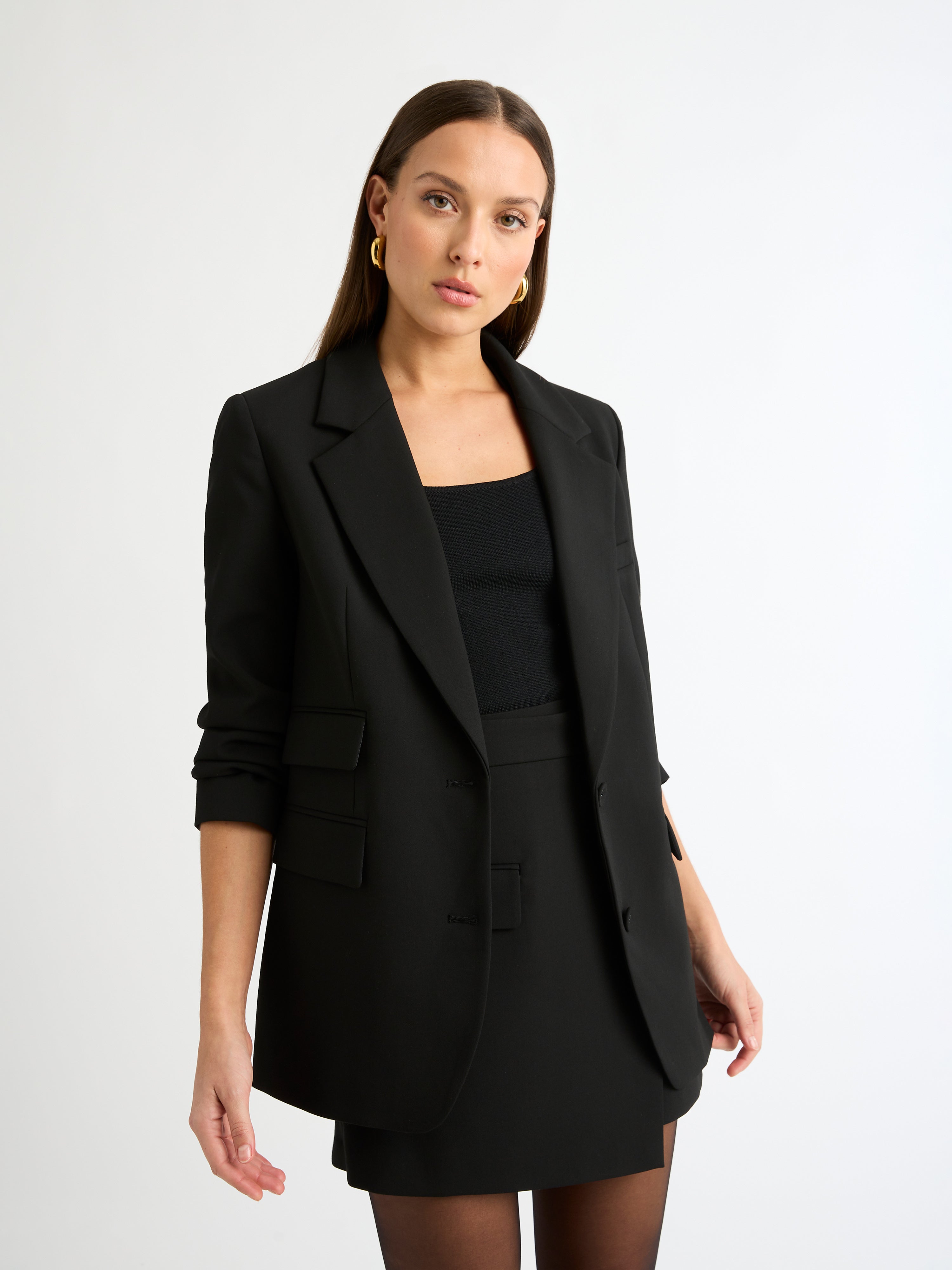 Celeste Blazer Black Tailored Jacket SHEIKE
