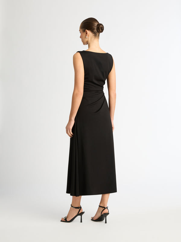 SHEIKE Amazon Midi Dress Black 1006799 Back Image