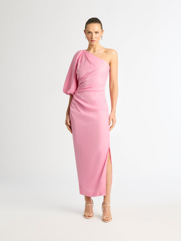 SHEIKE Ivy Maxi Dress Pink 1006800 Front Image Styled