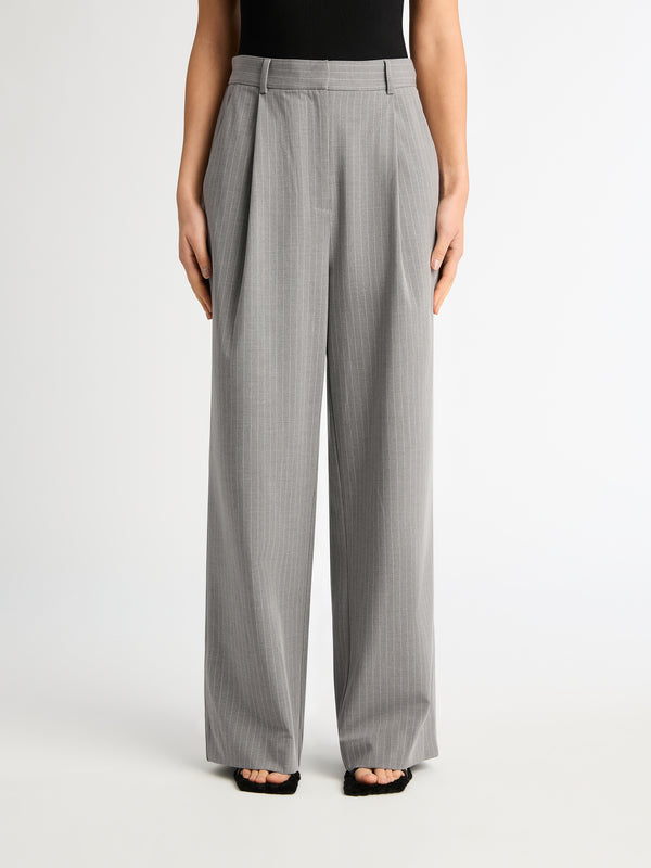 Size8 SHEIKE Micah Pant Grey Stripe 1006831 Detail Image