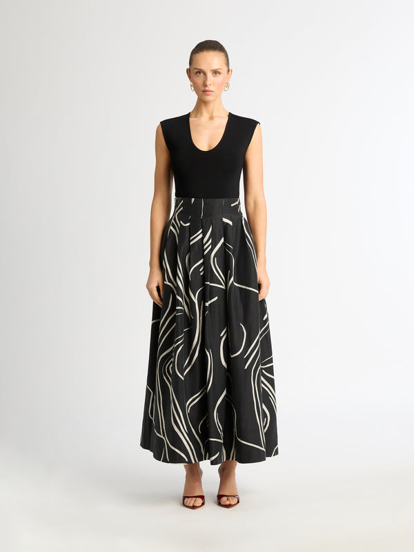 SHEIKE Figure Dancer Maxi Skirt Print 1006848 Front Image