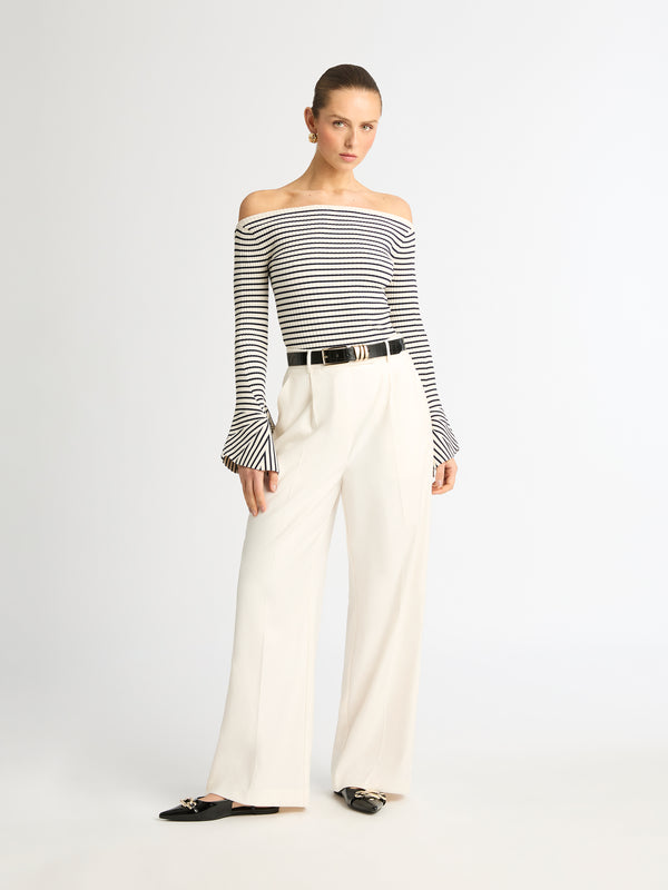 SHEIKE Allison Knit Top Stripe 1006849 Front Image