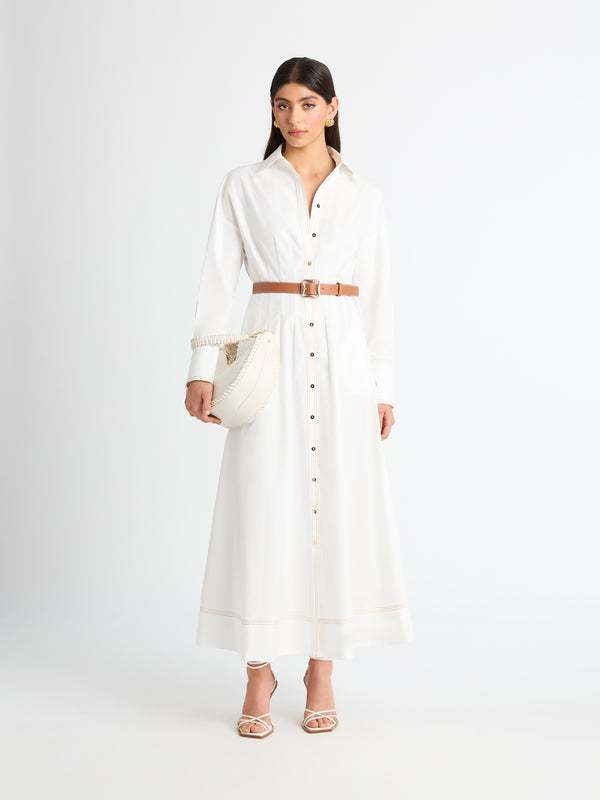 SHEIKE Genevieve Maxi Dress White 1006858 Styled Image 2