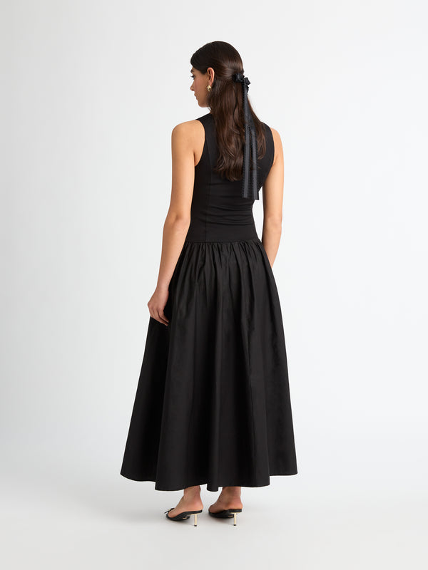 SHEIKE Selena Maxi Dress Black 1006920 Back Image