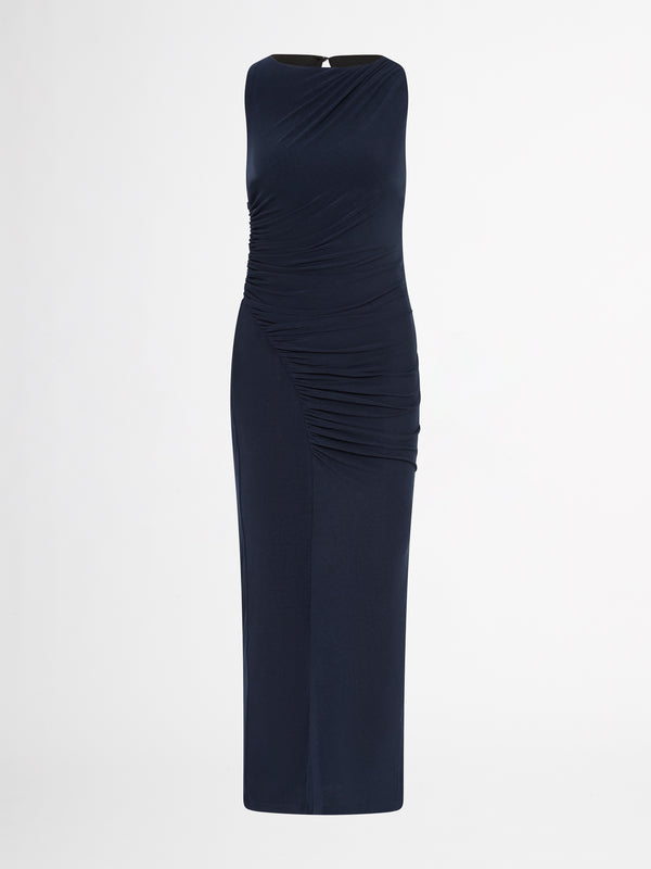 SHEIKE Jasmine Midi Dress Navy 1006941 Ghost Image