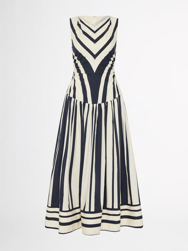 SHEIKE Riviera Stripe Dress Stripe 1006975 Ghost Image