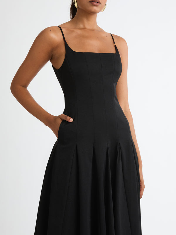 SHEIKE Alexa Maxi Dress Black 1006978 Detail Image