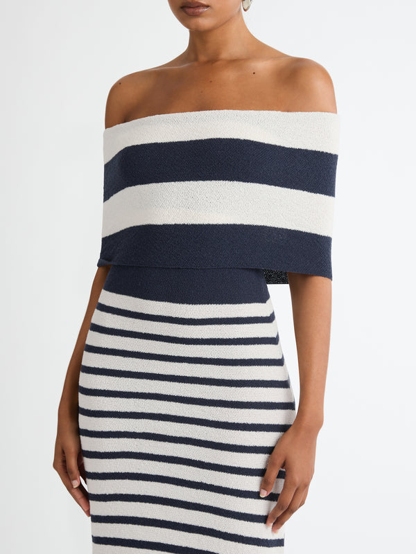 SHEIKE Paris Knit Dress Stripe 1006994 Detail Image