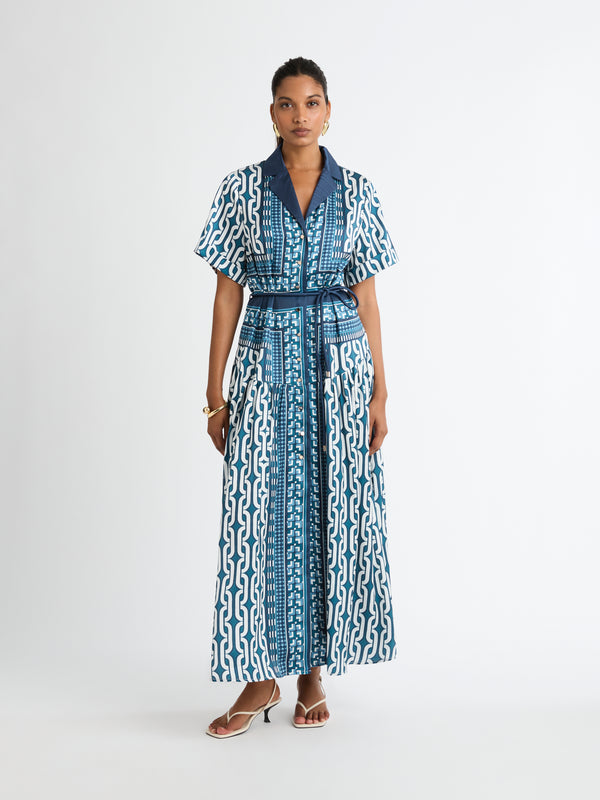 Size8 SHEIKE Willow Maxi Dress Print 1007008 Front Image