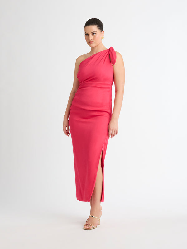 Size12 SHEIKE Kennedy Dress Raspberry 1007018 Front Image