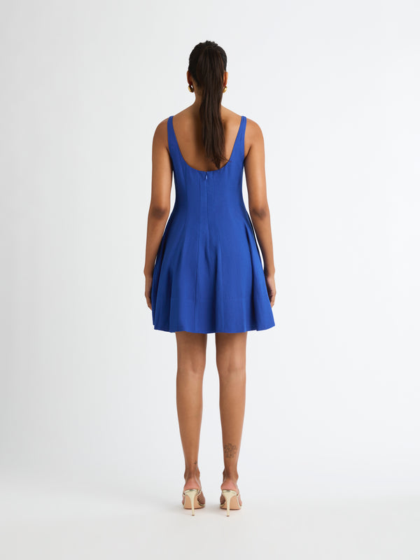 SHEIKE Santorini Mini Dress Blue 1007028 Back Image