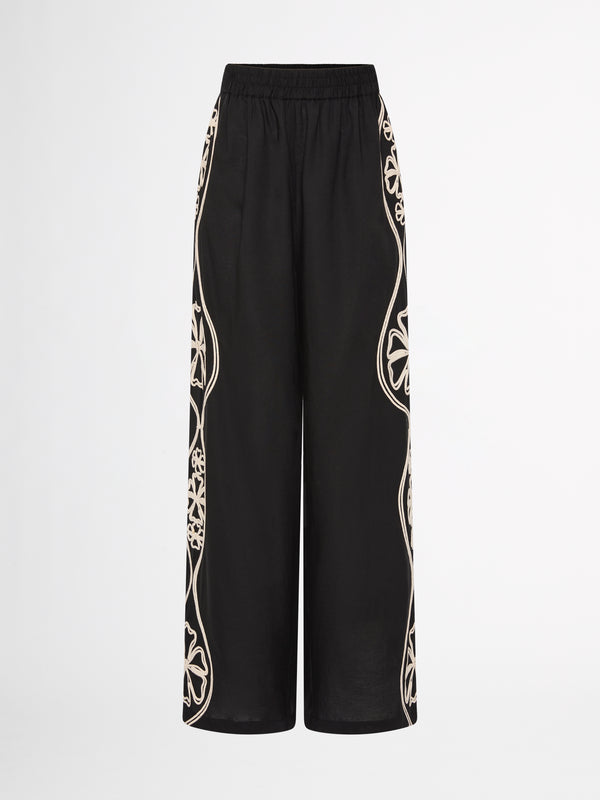 SHEIKE Daisy Pant Black 1007061 Ghost Image