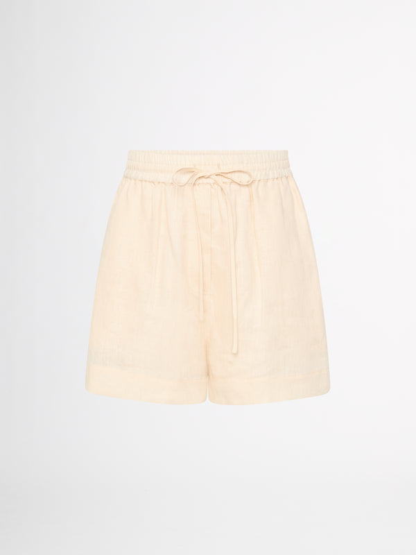 SHEIKE Leo Linen Short Sand 1007068 Ghost Image