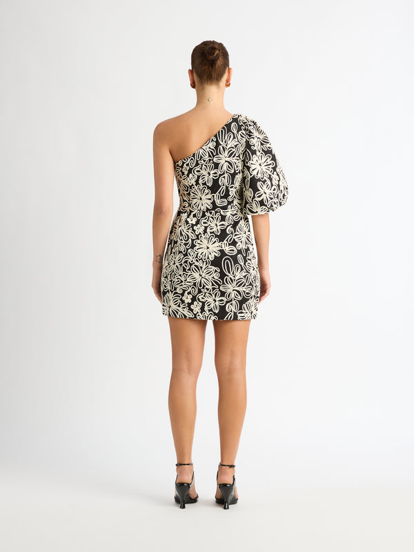 SHEIKE Luisa Mini Dress Floral 1007089 Back Image