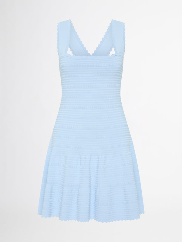 SHEIKE Marseille Knit Mini Dress Blue 1007114 Ghost Image