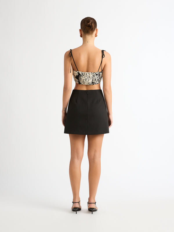 SHEIKE Liaison Skirt Black 1007147 Back Image