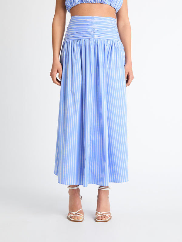 Size8 SHEIKE Rumi Stripe Midi Skirt Stripe 1007185 Detail Image