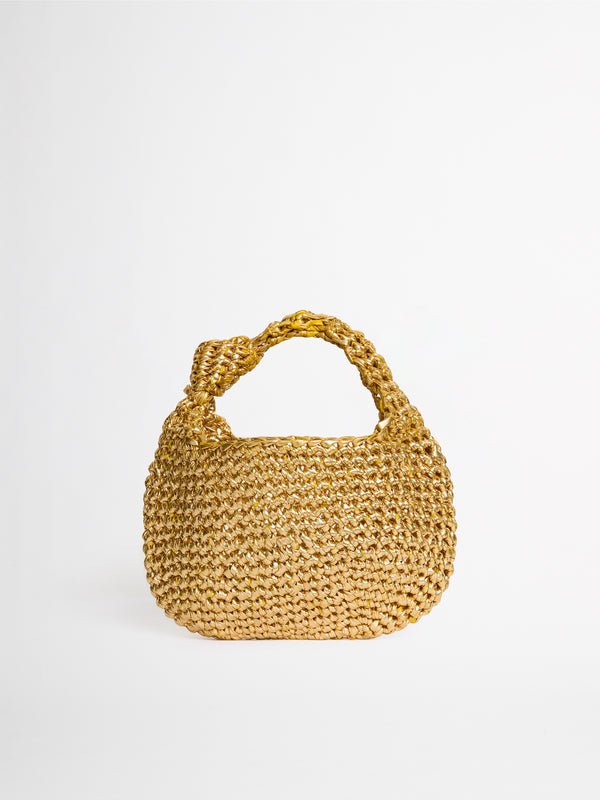 SHEIKE Morocco Bag Gold 1007202 Ghost Image