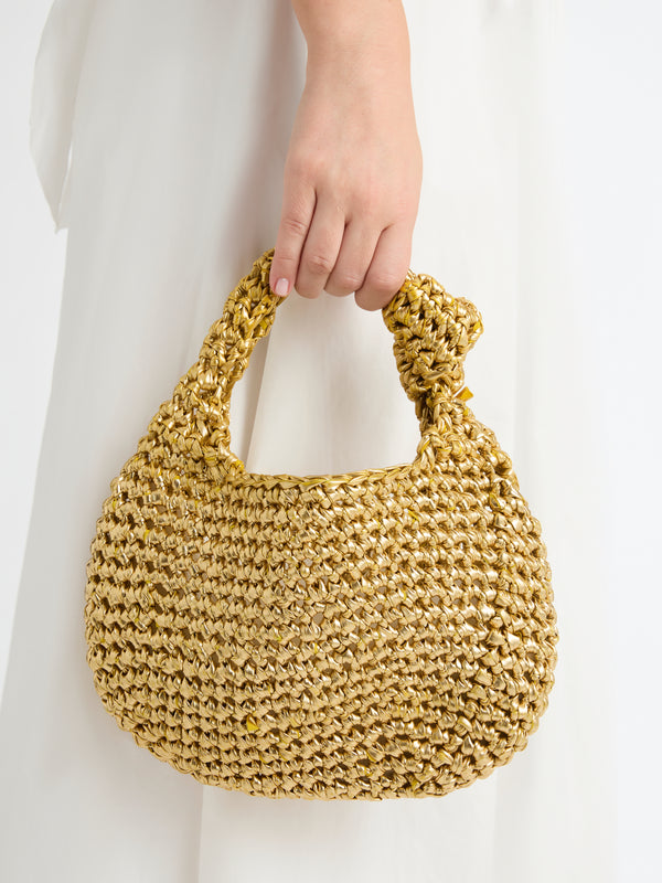 SHEIKE Morocco Bag Gold 1007202 Model Image