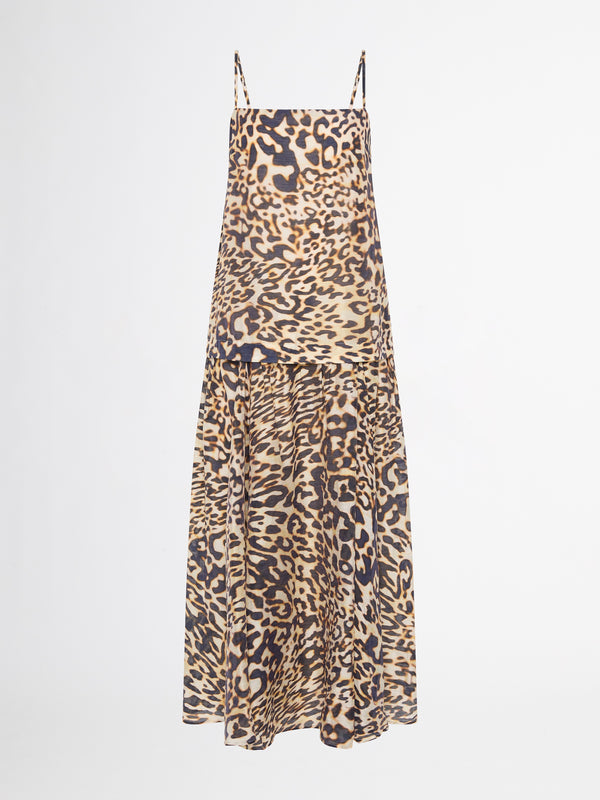 SHEIKE Savannah Maxi Dress Animal Print 1007208 Ghost Image