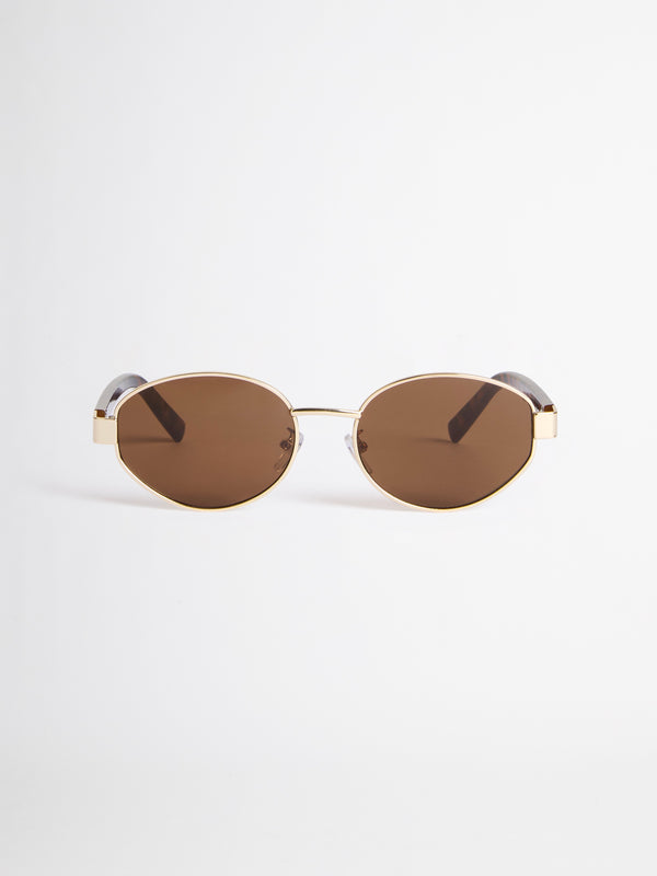 SHEIKE Posey Sunglasses Gold 1007382 Ghost Image