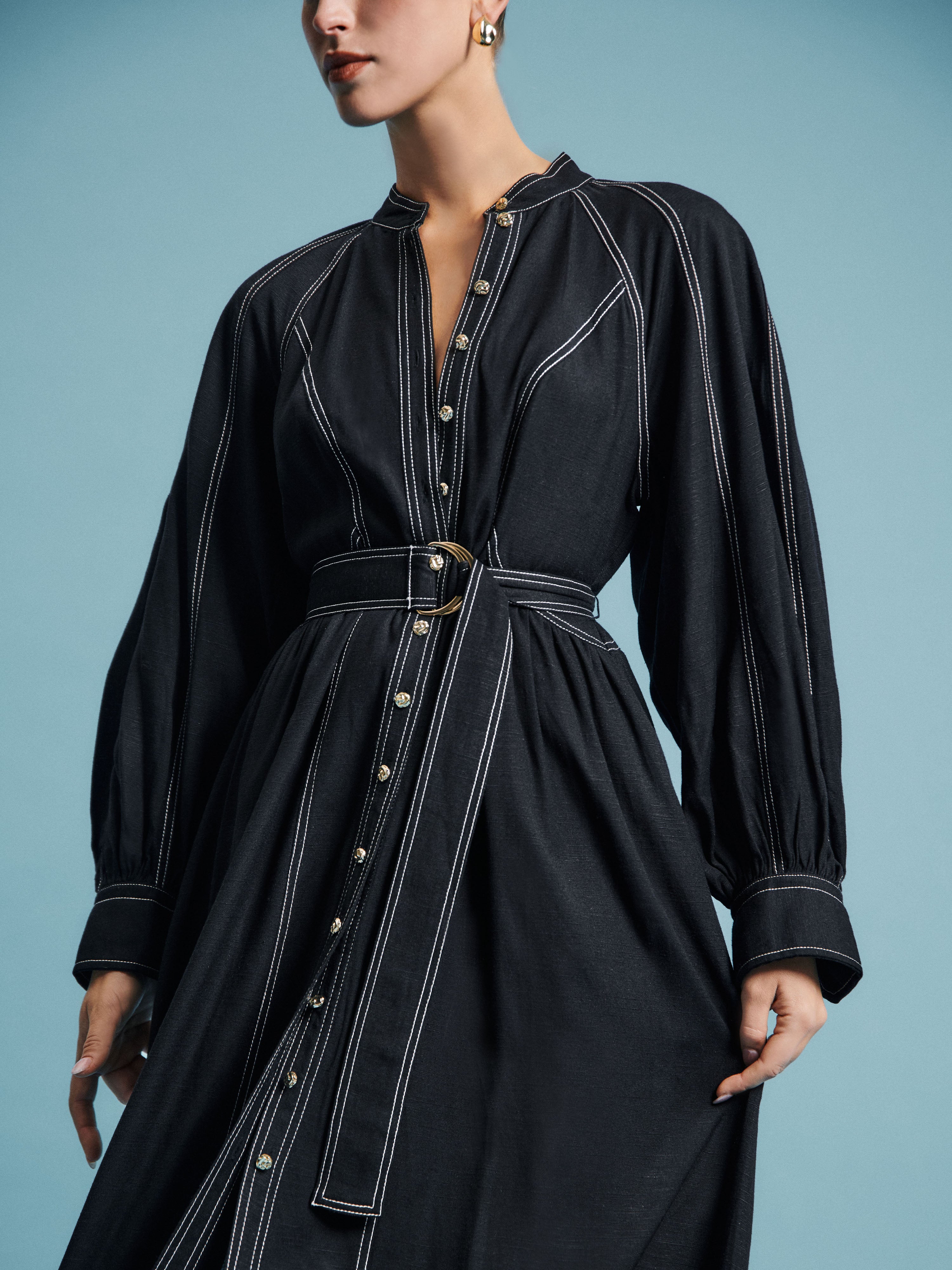 Sheike long sleeve dress sales