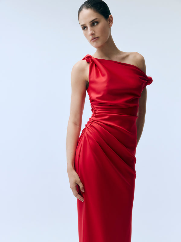 SHEIKE Ludlow Midi Dress Red 1006936 Campaign Image