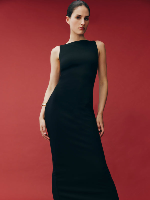 SHEIKE Penelope Maxi Dress Black 1006822 Campaign Image