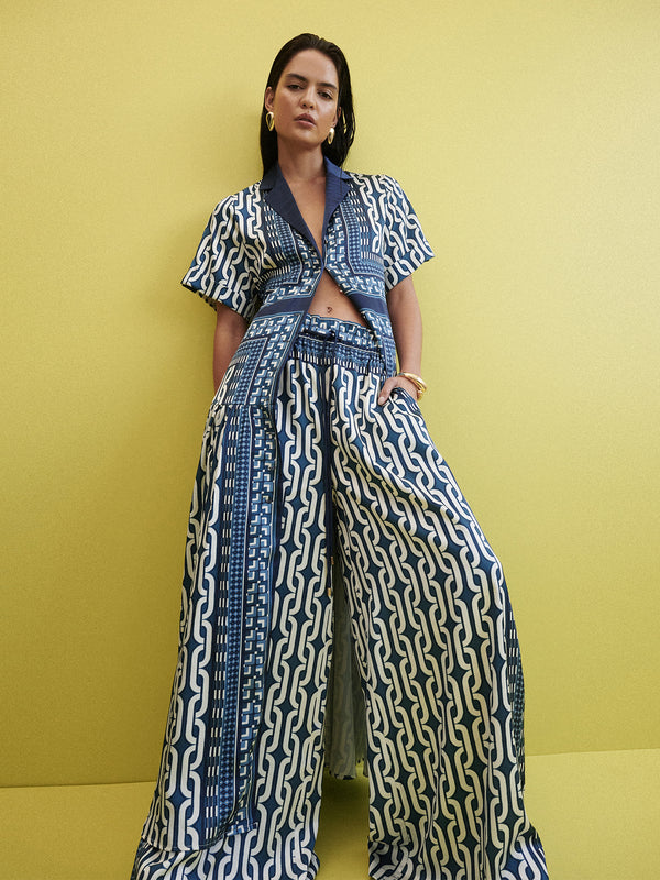 SHEIKE Willow Pant Geo Print 1007010 Campaign Image