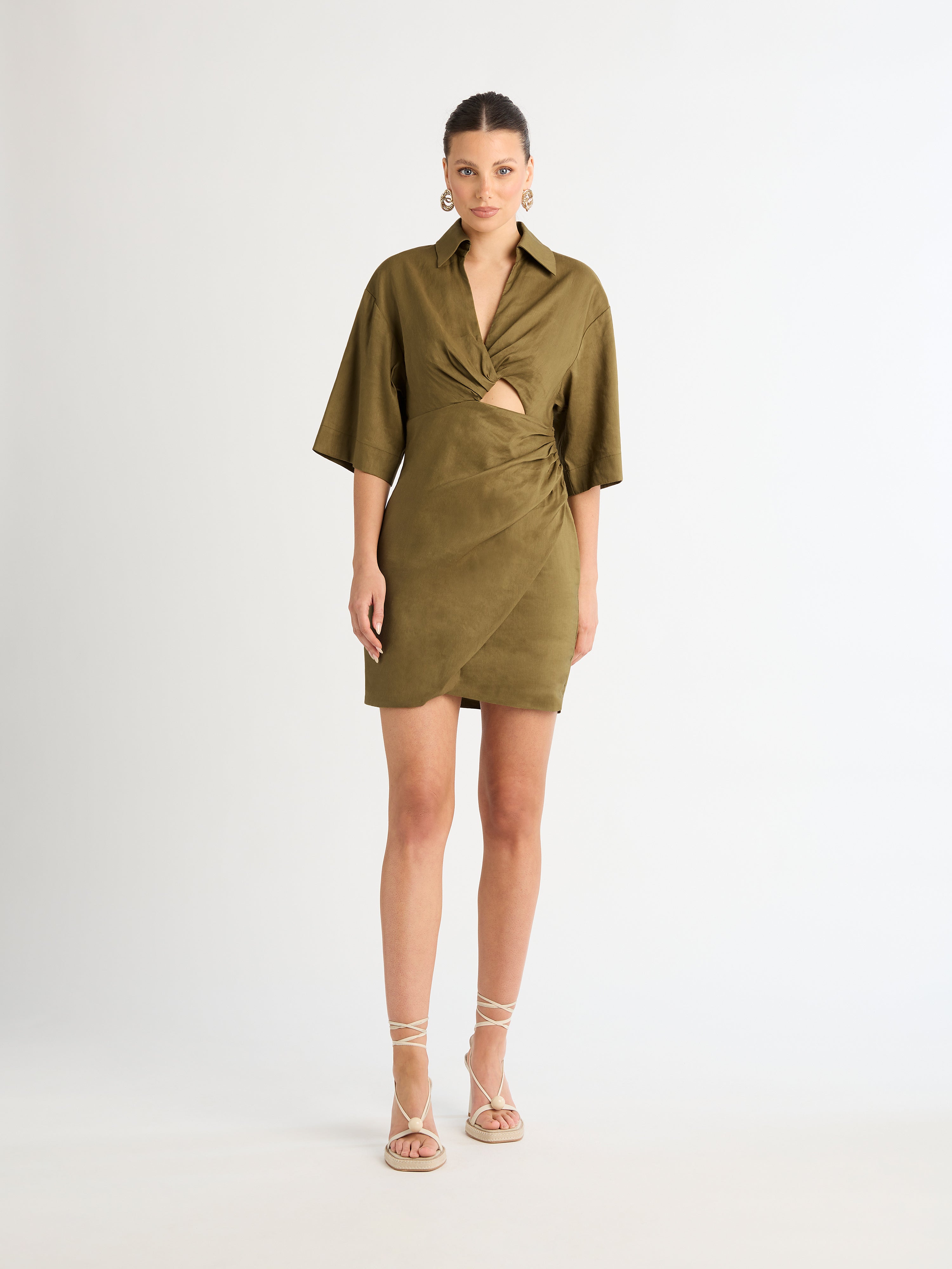 Sheike khaki clearance dress