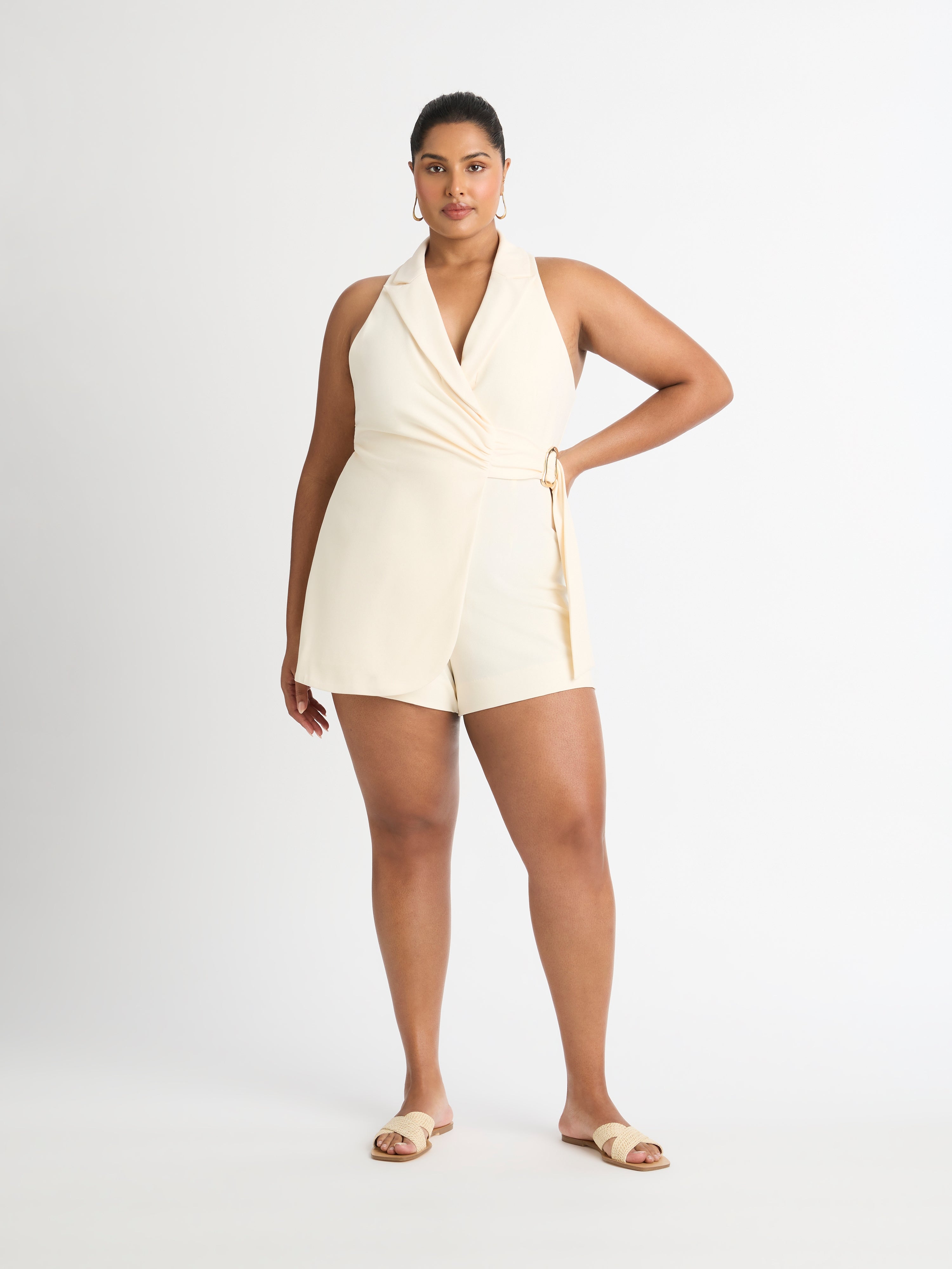 Sheike hot sale white playsuit