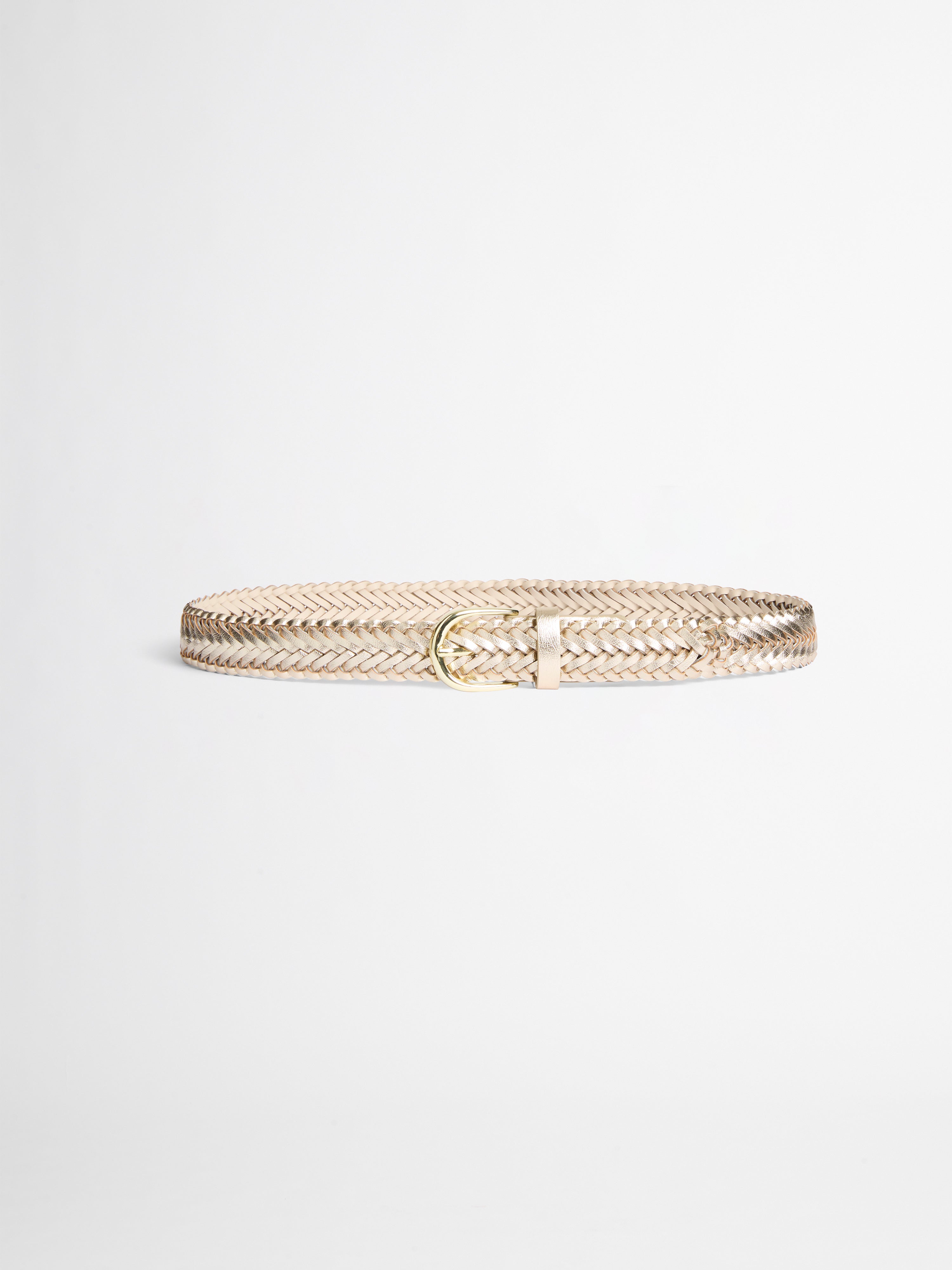 Elemental Belt Gold Braided Belts SHEIKE
