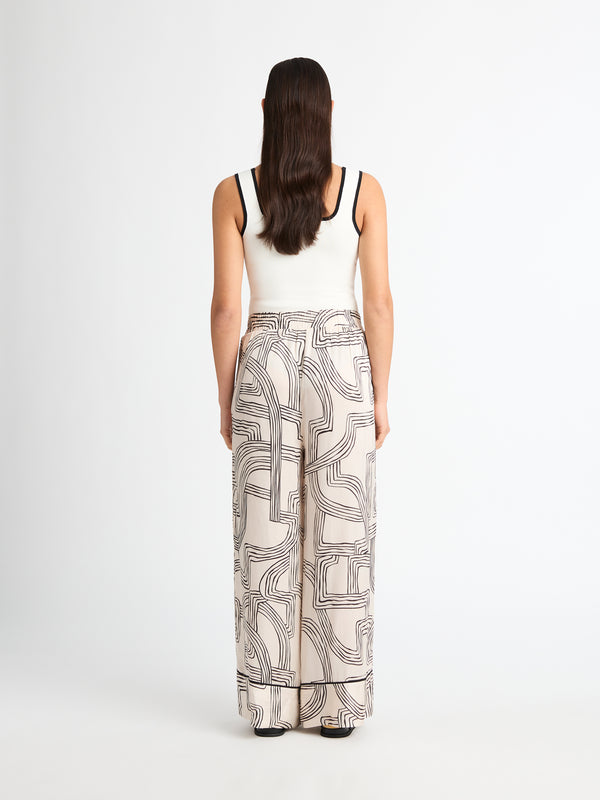 SHEIKE Labyrinth Pant Print 1006855 Back Image