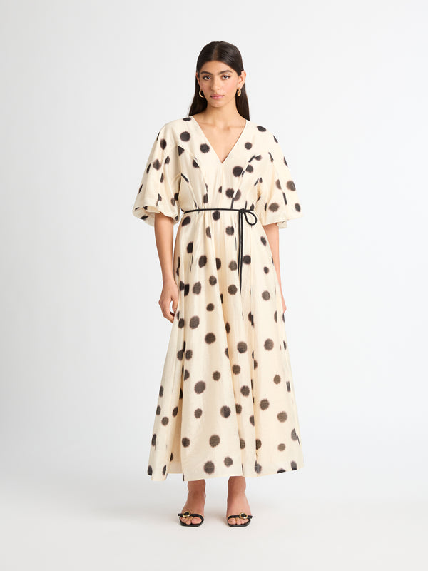 Size8 SHEIKE Audrey Spot Maxi Dress Spot 1006893 Front image