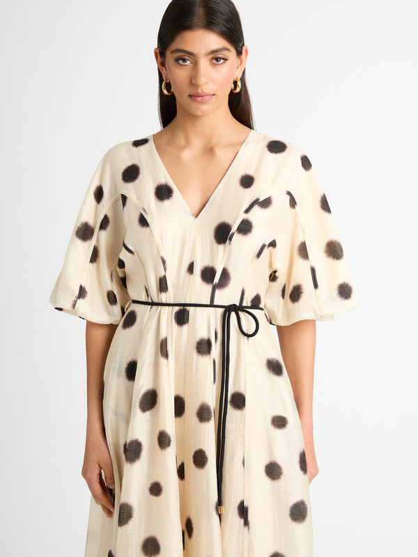 SHEIKE Audrey Spot Maxi Dress Spot 1006893 Detail Image