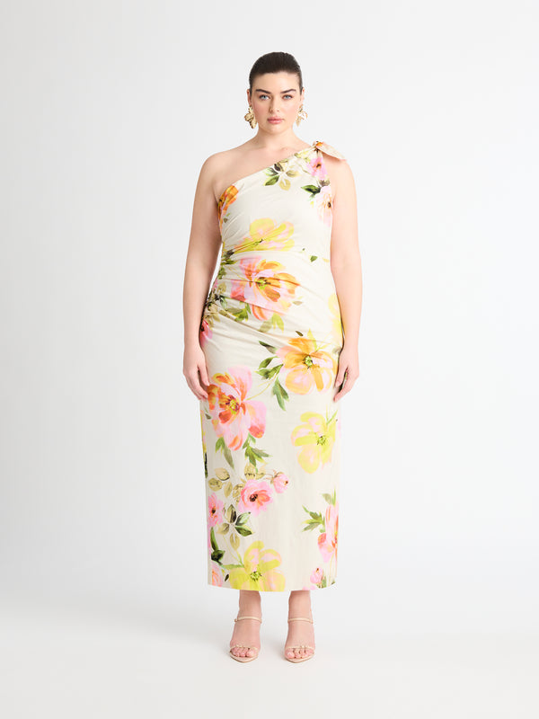 Size16 SHEIKE Rosa Floral Midi Dress 1006895 Front Image