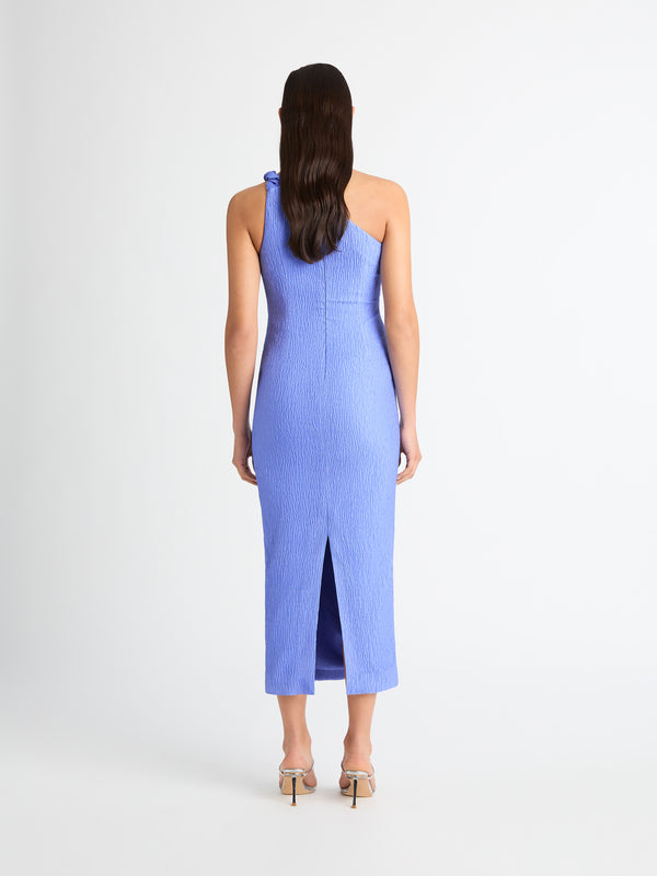 SHEIKE Lucia Midi Dress Blue 1006908 Back Image