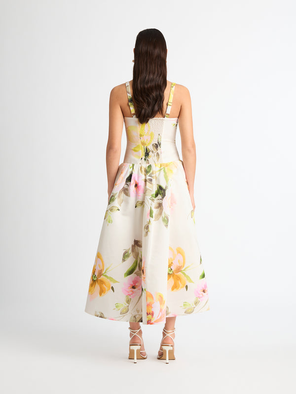 SHEIKE Rosa Floral Maxi Dress Floral 1006909 Back Image