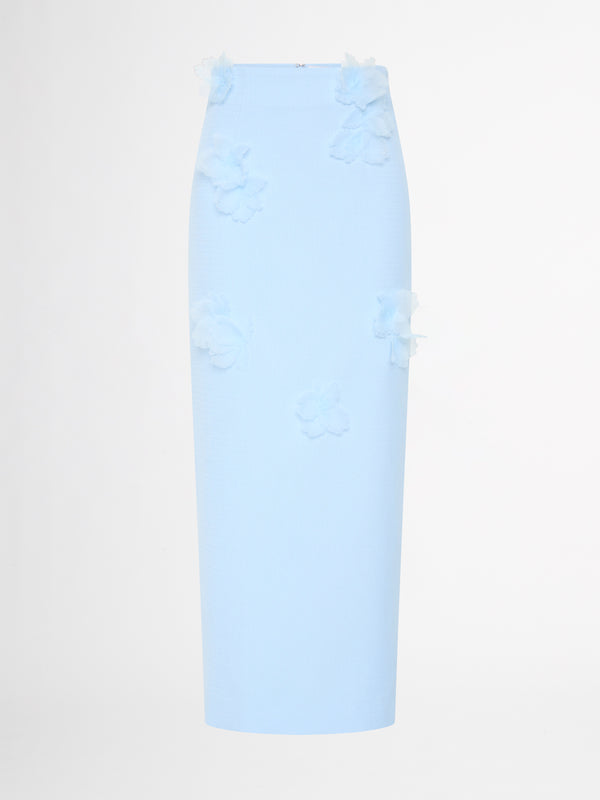 SHEIKE Rose Garden Skirt Blue 1006923 Ghost Image