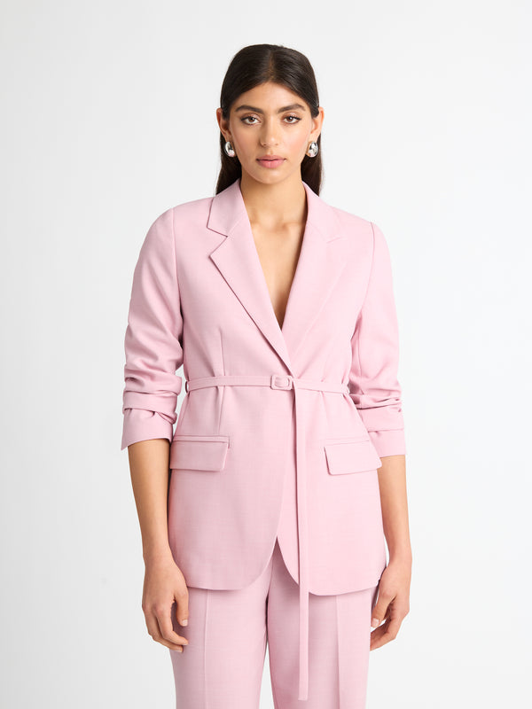 Size8 SHEIKE Montana Belted Blazer Pink 1006929 Detail Image