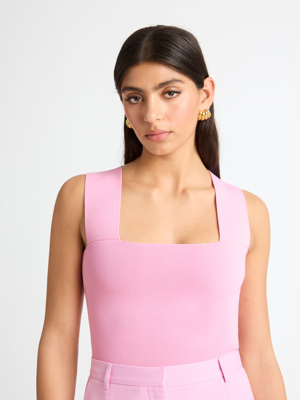 Size8 SHEIKE Amalfi Longline Top Pink 1006930 Detail Image