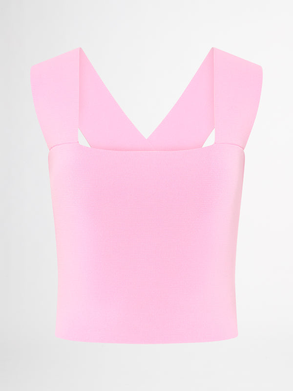 SHEIKE Amalfi Longline Top Pink 1006930 Ghost Image