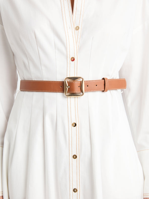 SHEIKE Lyla Belt Tan 1006963 Model Image