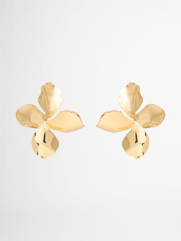 SHEIKE Firework Earrings Gold 1007169 Ghost Image