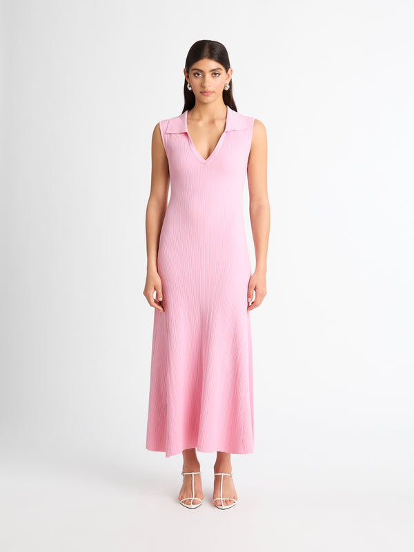 Size8 SHEIKE Rowan Knit Dress Pink 1006939 Front Image