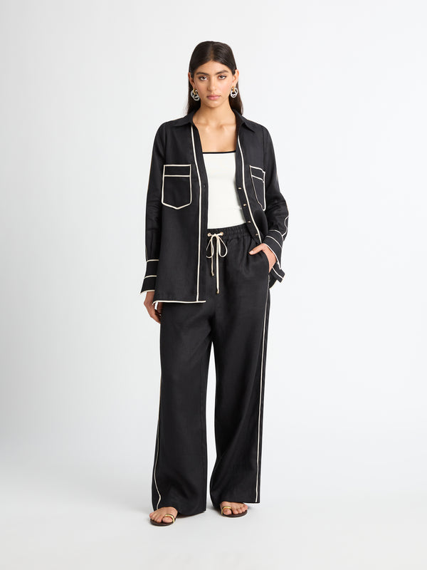 SHEIKE Hamilton Pant Black 1006900 Front Image Styled